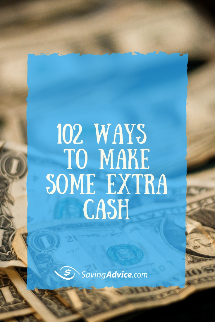 102 Methods to Make Some Additional Money