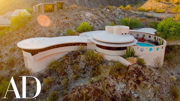 A Tour of the Ultimate Dwelling Designed By Frank Lloyd Wright: The Round Solar Home