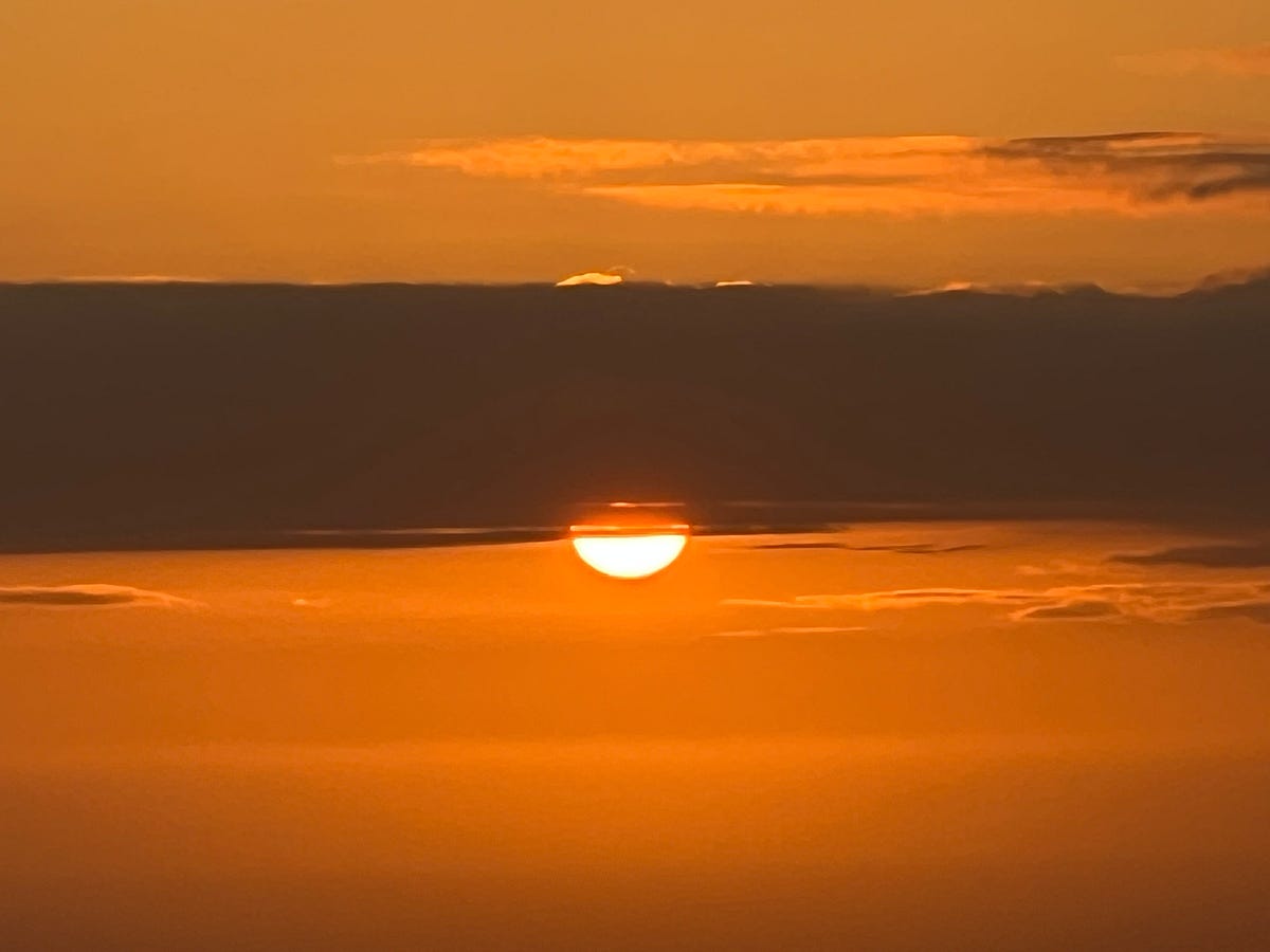 A Sloop of Amber Slips Away. Half 4 of a bi-annual sequence of sundown… | by Jeff Miller | Jun, 2025