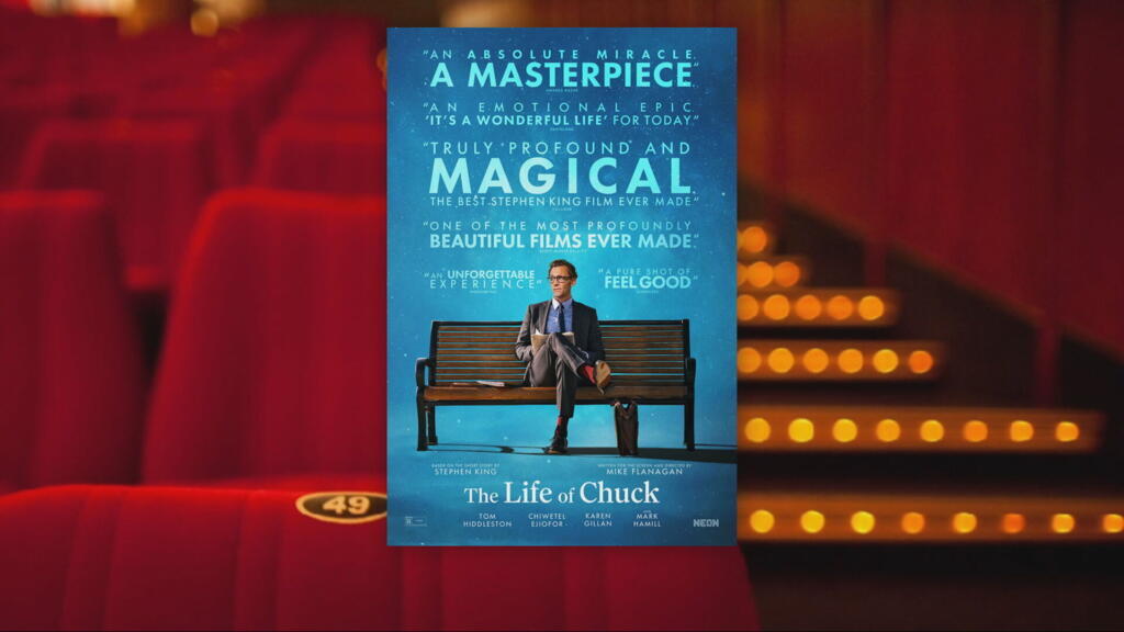 Movie present: Tom Hiddleston brings a delicate contact to 'The Lifetime of Chuck'
