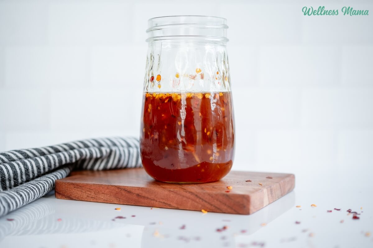 Home made Candy Chili Sauce (With Clear Components)